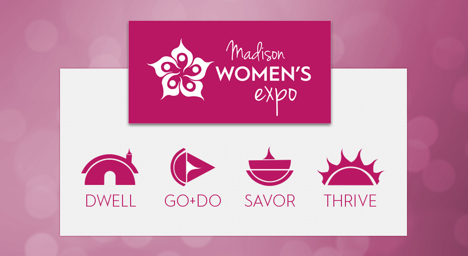 Madison Women's Expo Pavilion Icons - Branding
