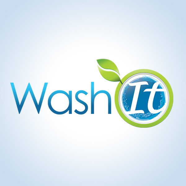 Wash It Logo - Brand Identity